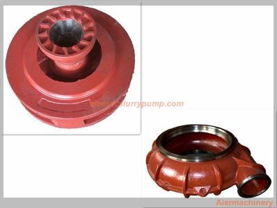 China Casting Process Electric Slurry Pump Parts Wear Resistant OEM / ODM Available for sale