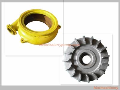 China Cast Iron Long Wearing Centrifugal Slurry Pump Parts OEM / ODM Availabl for sale