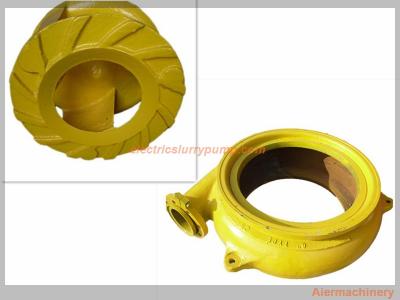 China Higher Efficiency Vertical Centrifugal Pump Parts Slurry Pump Expeller OEM Available for sale