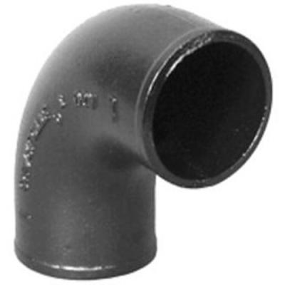 China 1/4 Bend of CISPI 301 ASTM A888 No-Hub Cast Iron Soil Fittings for Sanitary and Storm Drain, Waste and Vent Pipes for sale