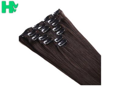 China Long Synthetic Clip In Hair Extensions for sale