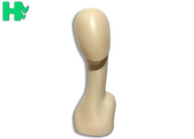 China PE Wig Head Stand For Hair Wigs , Tall Wig Stands For Long Hair for sale
