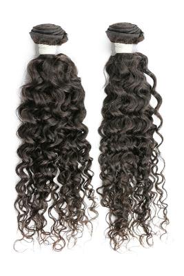 China Black Fumi Natural Human Hair Extensions Unprocessed Hair Weave for sale