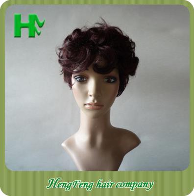China pelucas naturales del cabello humano de la onda profunda negra 7A ningún vertimiento de ningún enredo para las mujeres negras en venta