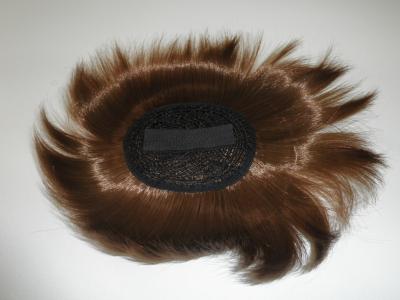 Chine 8 pouces - postiche synthétique de cheveux de 9 de pouce accessoires de perruques pour les hommes à vendre