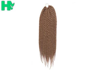 Chine Crochet synthétique de cheveux de tressage de torsion de morceaux de cheveux de couleur mélangée pour des femmes de couleur à vendre