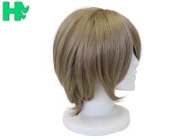 Chine Perruque synthétique de partie de costume de cheveux de fibre à hautes températures de perruques de Cosplay d'Anime de Brown à vendre