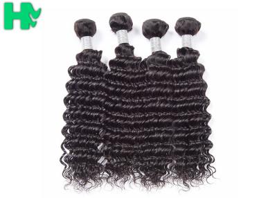 Chine cheveux lisses non-traités de Brazillian d'humain de Remy de la catégorie 10A de trame, extension péruvienne de cheveux de Vierge à vendre