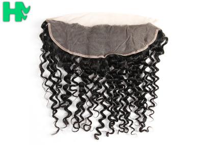 China No Tangle And Shedding Deep Curly Hair Closure 8’’ 10’’ 12’’  Length for sale