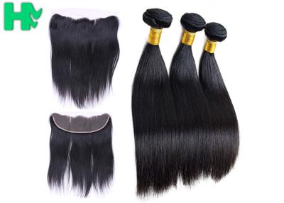 China Regular Straight Virgin Malaysian Hair Lace Closure 13*4 Full Cuticles Aligned for sale