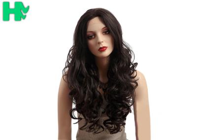 China Monofilament Synthetic Glueless Long Natural Wigs For Black Women 250g for sale