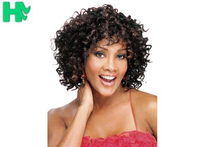 China Mix Color Synthetic Short Curly Wigs For Wild Girl Customized Package for sale