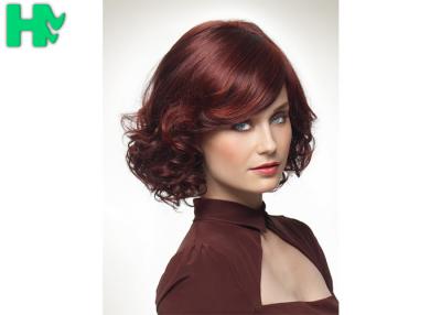 Chine Style lâche de vague de femmes de filet à cheveux de perruque normale synthétique européenne de Glueless à vendre