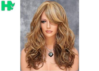 China Heat Resistant 24 Inch Long Synthetic Wigs For Black Women for sale
