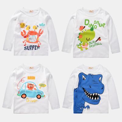 Китай Тенденция футболки мальчиков пуловеров детей рубашек спорт детей длинная Sleeved продается
