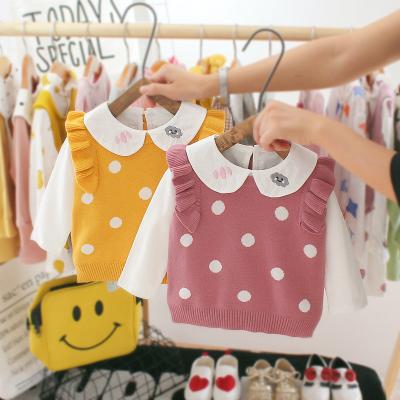 Китай Детей рубашек рукава девушек весны 39in жилет свитера случайных полных с двухкусочной верхней частью продается