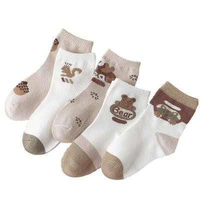 China Cotton Winter Children'S Cotton Socks Animal Pattern Assorted Ankle for sale