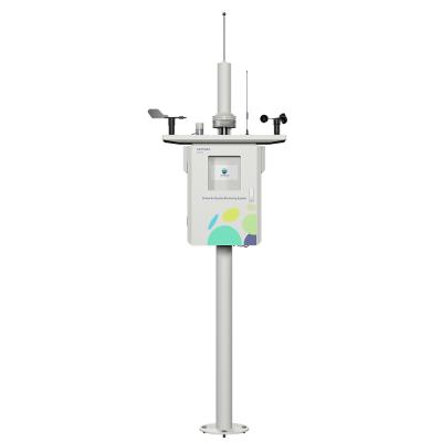 China Outdoor Anti Dust Rain Air Quality Monitoring System Sampling 1 - 9 Gases for sale