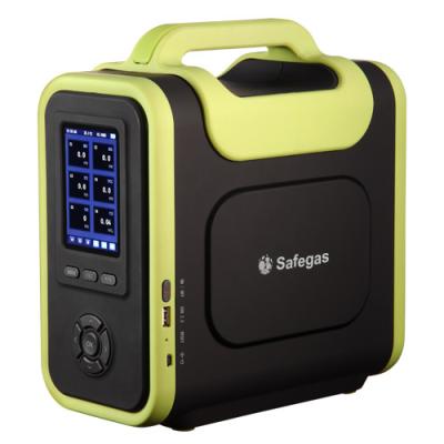 China Biogas Multi Gas Detector CH4 CO2 O2 H2S Built-in Printer Bluetooth Connection for sale
