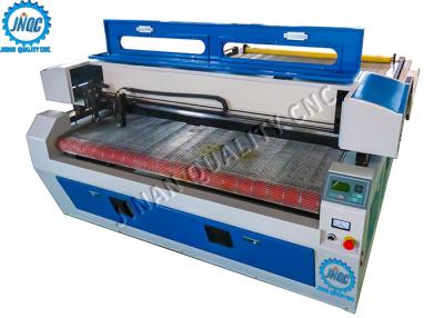 China Auto - Feeding Laser Cutting Machine For Fabric & Leather With Dual / Double Head for sale