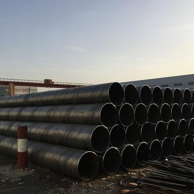China Astm A252 3lpe Coated Ssaw Sprial Welded Steel Pipe For Piling for sale