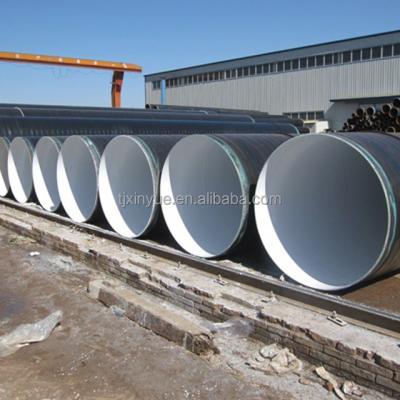 Chine FBE a enduit la spirale du diamètre SSAW de 1000mm a soudé le tuyau d'acier pour le projet de construction à vendre