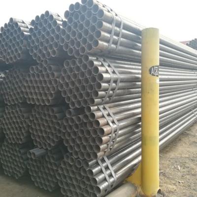 China Round Black Seamless Steel Pipe  Hot Rolled ISO 9001-2008 for sale