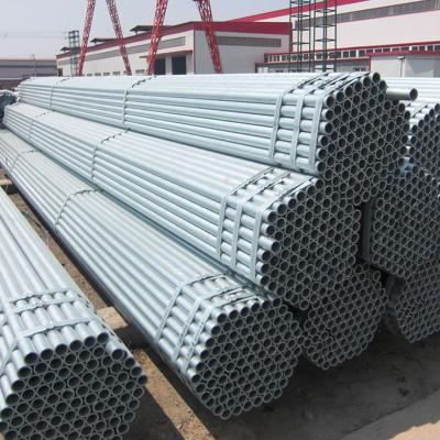 China 48.3MM SCH40 Steel Scaffolding Tube Round Hot Dip Galvanized for sale