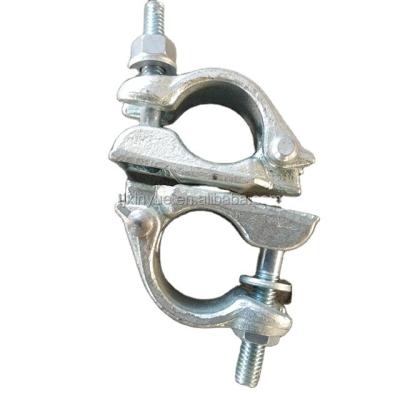 China EN74 Galvanized pressed steel Clamp Scaffolding Swivel ISO Certificated for sale