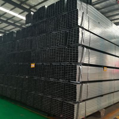 Chine Astm A500 a galvanisé le tuyau creux en acier de sections pour la construction de bâtiments à vendre
