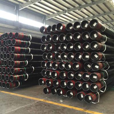 China Black Painting API 5CT Casing Pipe Thread , BTC Steel Oil Pipe for sale