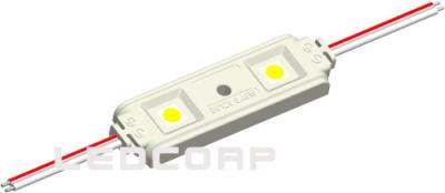 China UL Listed 2 LEDs Injection SMD LED Module 5050 , RGB LED Module IP65 for sale