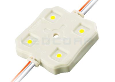 China 4 LEDs Injection 5050 SMD LED Module High Brightness , 12V LED Module for sale