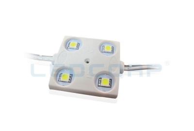 China Cool White 12 Volt SMD LED Module Outdoor 4 LEDs Injection ISO9001 CE for sale