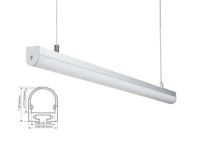 Chine Le pendant linéaire d'éclairage de LED allume d'intérieur imperméable de profil en aluminium aucune tache à vendre