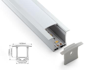 China LED Linear lighting Recessed lights Aluminum Profile Square Shape Waterproof Indoor No Spot for sale