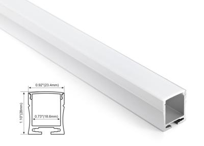 China LED Linear lighting Recessed lights Aluminum Profile Square Shape Waterproof Indoor No Spot en venta