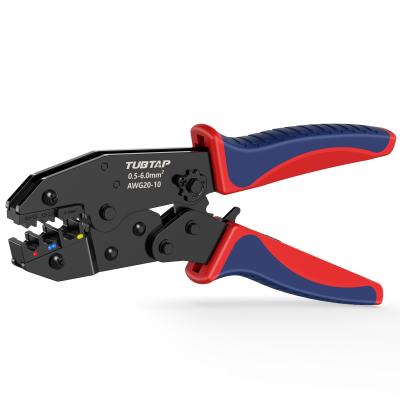 China Insulated Nylon Wire Crimper Tool Ratcheting Mechanism For Aerospace for sale