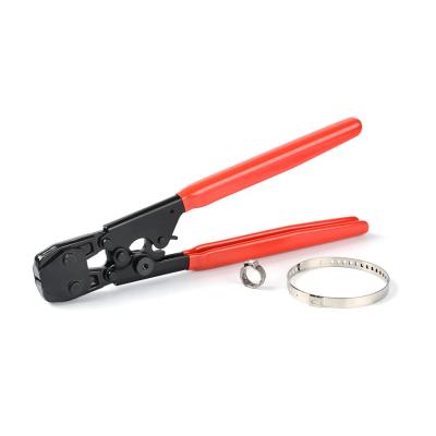China Alloy Ratcheting PEX Crimping Tool For Fastening Stainless Clamps for sale