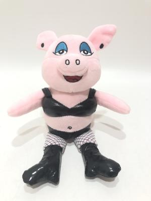 China Animated Recording Repeating Bikini Pig Plush Toy For All Years Baby Kids for sale