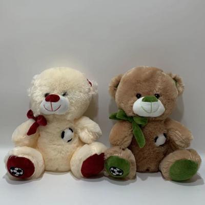 China New Style 2 Clrs World Cup Plush Bears W/ Music for Boys, Football Lovers Stuffer Toys BSCI Factory à venda
