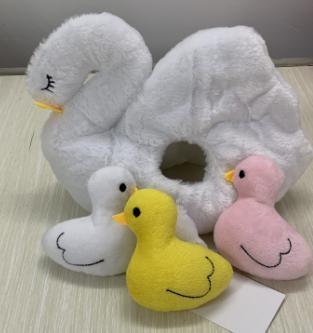 China New Swans Set Pet Toy Safe Dog Toy BSCI Factory for sale