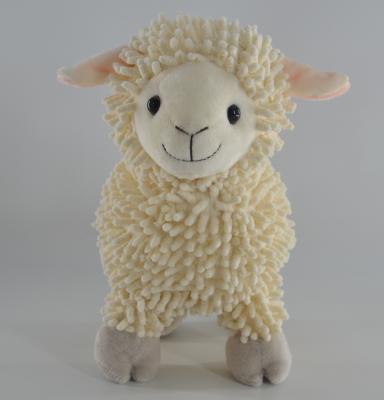 China Dreadlock Sheep Can Stand or Lie Down New Plush Toy BSCI Audit zu verkaufen