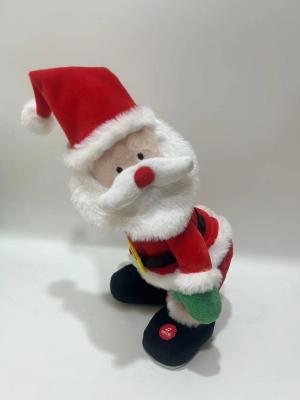 China 2024 Singing Santa W/Shaking X′mas New Functional Plush Toy Gift for sale