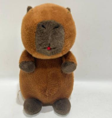 China 2024 NEW Sitting Capybara Brinquedo Recheado Personalizado Plush Realista Auditório BSCI à venda