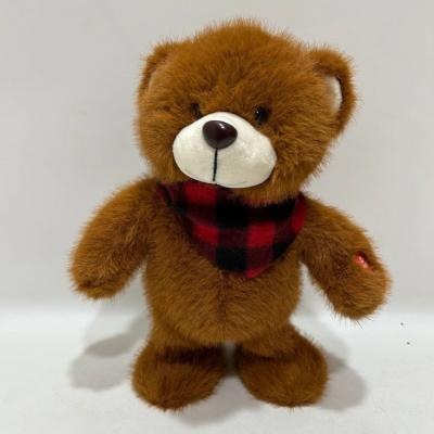 China Caminando y cantando juguete de peluche oso de alta calidad material seguro juguete de bebé en venta