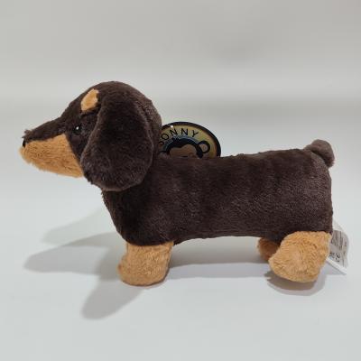 China Soft Plush Dachshund Dog Toy with Realistic Design for sale
