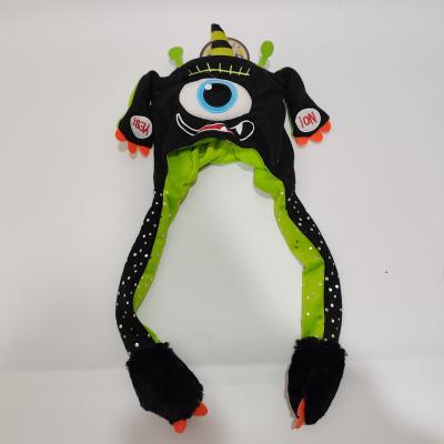 China Cute Halloween Monster Airbag Hat Soft Inflatable Funny Party Costume for sale