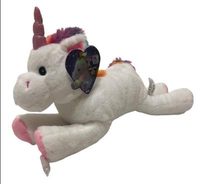 China 14,37 cambio del color de Toy Jumbo Unicorn Stuffed Animal de la felpa de la pulgada 0.37m LED en venta