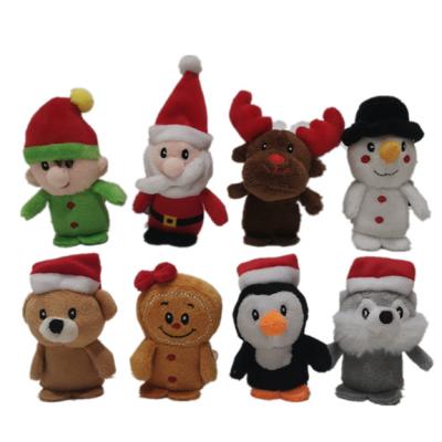 China 80MM Soft Penguin Christmas Plush Toys for sale